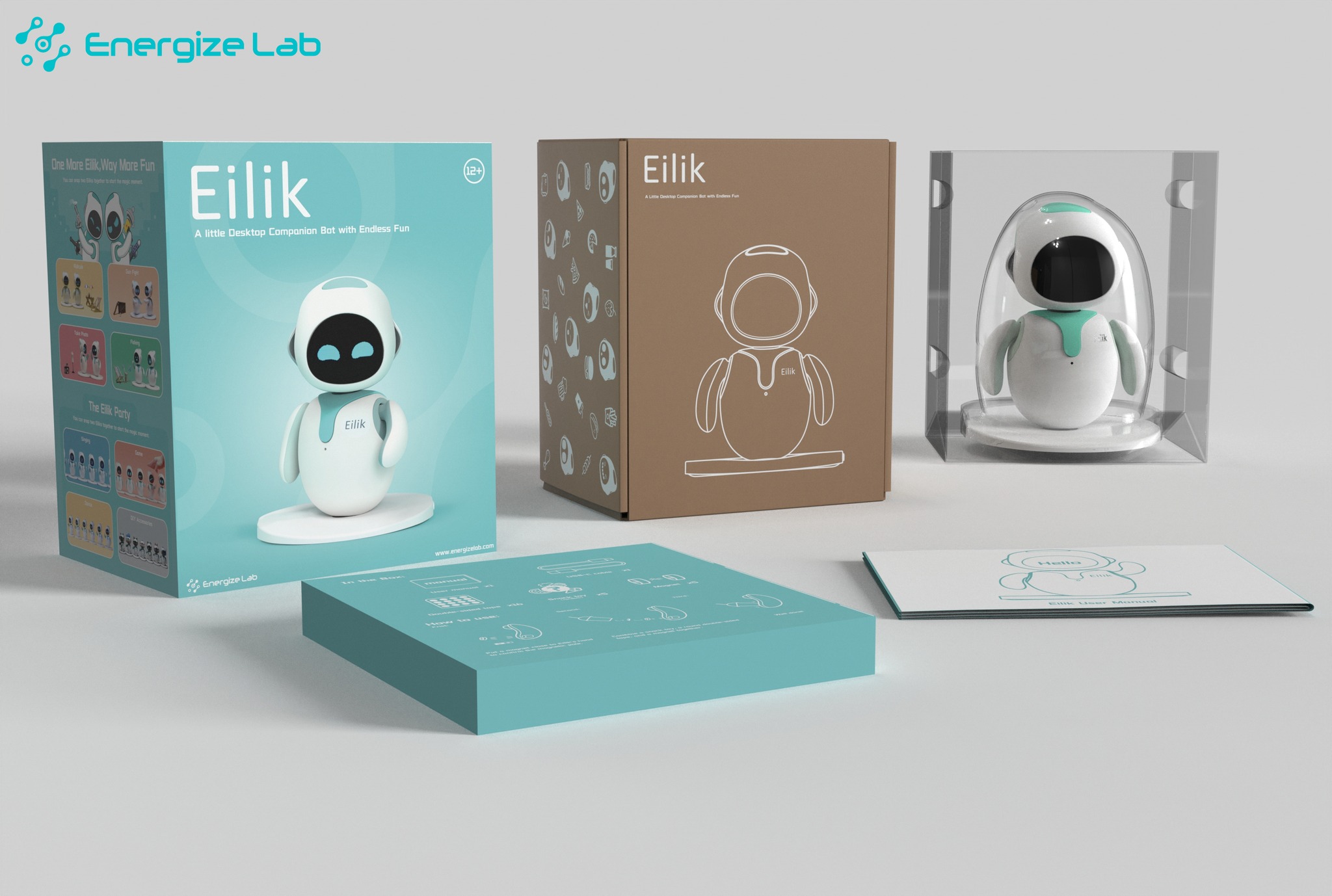 Eilik Robot by Energize Lab (please read full description)